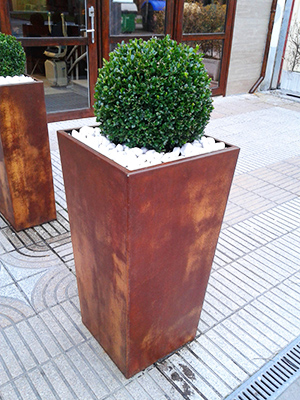 estructuras de acero corten en san sebastian donostia hernani gipuzkoa